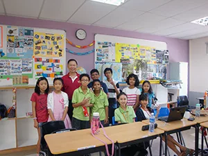 学生と先生