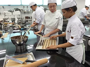 学生作業風景