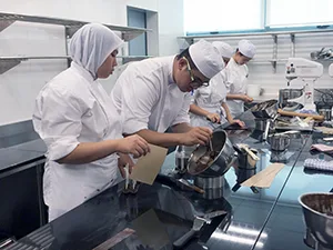 学生作業風景