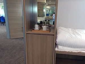 お茶等の備品もあり本格的です！