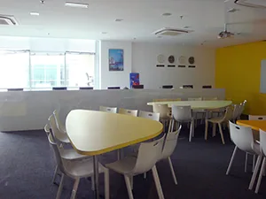 ホスピタリティー観光料理学部 ホテルフロント実習用教室