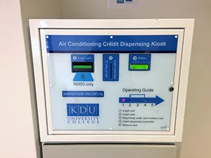エアコンプリペードチャージ機