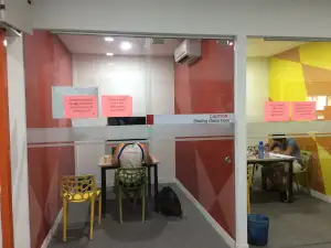 寮内自習エリア