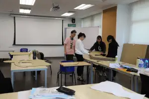 デザイン専攻実習風景
