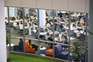 図書館内スタディーエリア