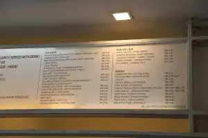 カフェテリアメニュー