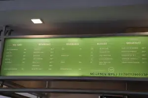 カフェテリアメニュー