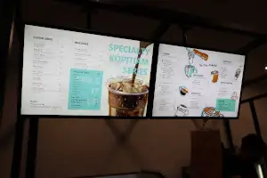 カフェスタンドメニュー