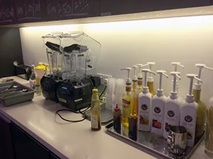 学生運営のカフェ